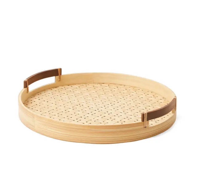 natural bamboo tray